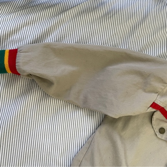 CARTERS VTG Toddler 3T/4T Bomber Style Jacket Button Up - Picture 5 of 6